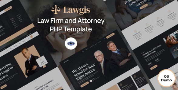 Lawgis HTML Template